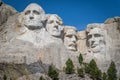 The Carved Busts of George Washington, Thomas Jefferson, Theodore Ã¢â¬ÅTeddyÃ¢â¬Â Roosevelt, and Abraham Lincoln at Mount Rushmore